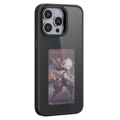 Case for Apple iPhone 15 Pro Max, OEM, Customized E-Ink Display, Black