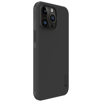 Case for Apple iPhone 16, Nillkin, Super Frosted Shield Pro, Black 