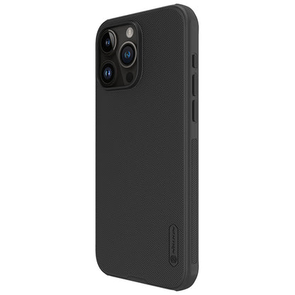 Case for Apple iPhone 16, Nillkin, Super Frosted Shield Pro, Black 