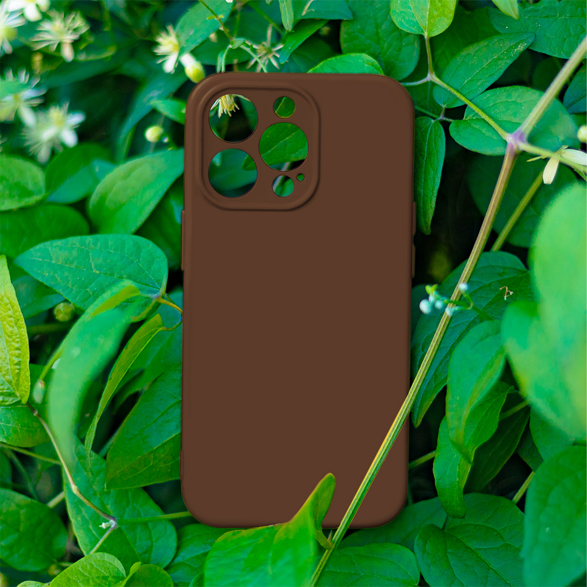 Case for Apple iPhone 18 Pro / 17 Pro, OEM, Silicone, Brown