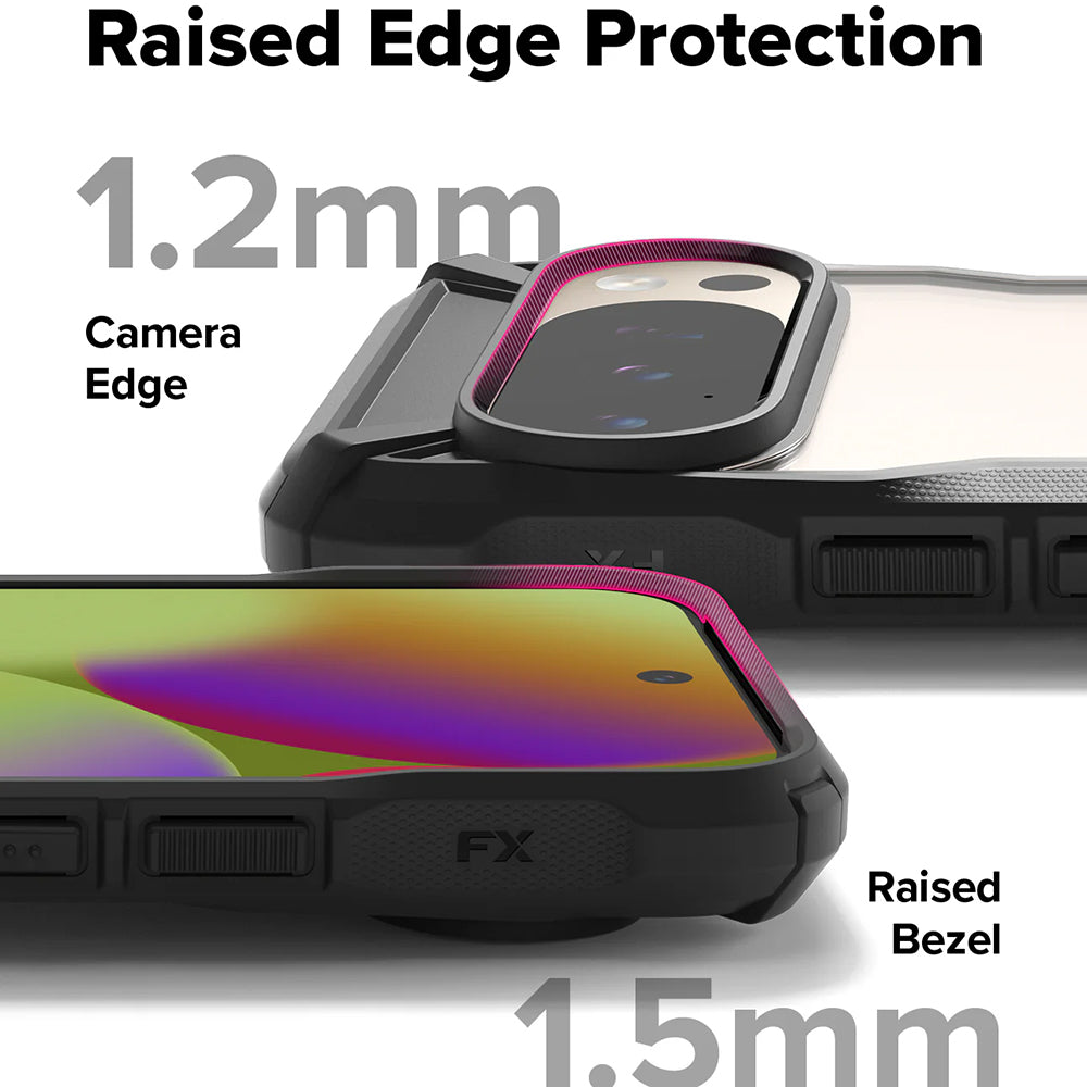 Case for Google Pixel 10 Pro / 10, Ringke, Fusion X, Black