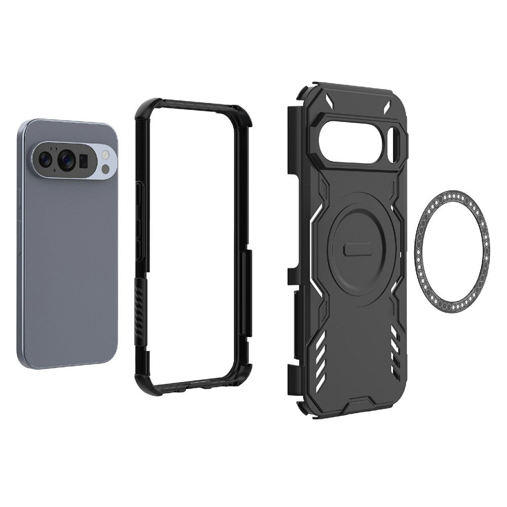 MagSafe Case for Google Pixel 10 Pro / 10, Techsuit, ArmorMag, Blue
