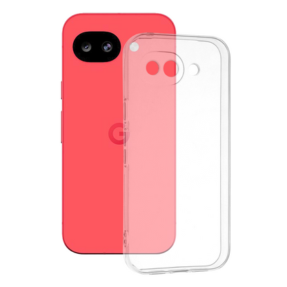 Case for Google Pixel 10a, Techsuit, Clear, Transparent