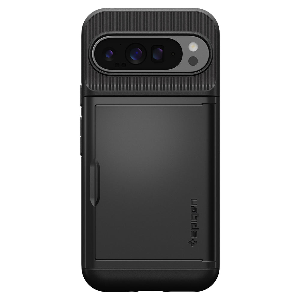 Case for Google Pixel 9 Pro XL, Spigen, Slim Armor CS, Black ACS07729