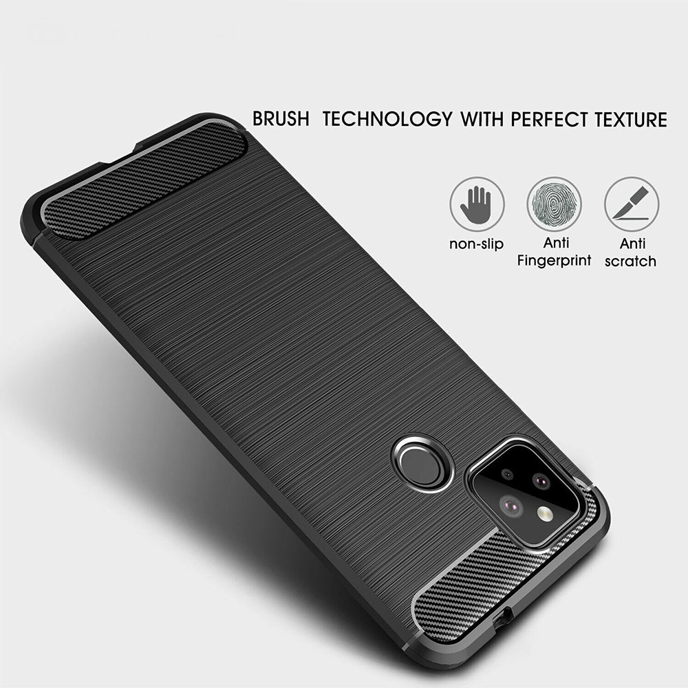 Case for Google Pixel 5, Techsuit, Carbon, Black