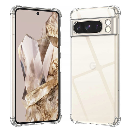 Case for Google Pixel 8 Pro, Techsuit, Shockproof Clear, Transparent
