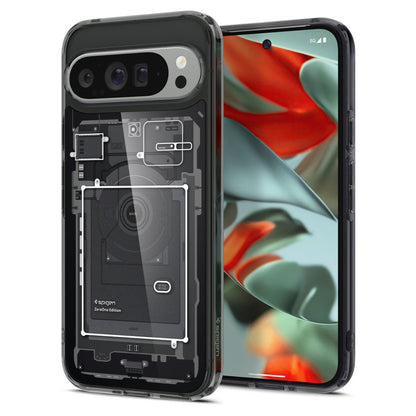 Case for Google Pixel 9 Pro XL, Spigen, Ultra Hybrid Zero One, Black ACS07722