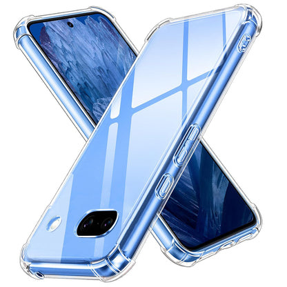 Case for Google Pixel 9a, Techsuit, Shockproof Clear, Transparent