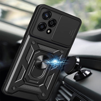 Case for Honor 200, Techsuit, CamShield, Black