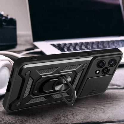 Case for Honor 200, Techsuit, CamShield, Black