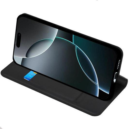 Case for Honor 400 Pro, Techsuit, Magskin Book, Black