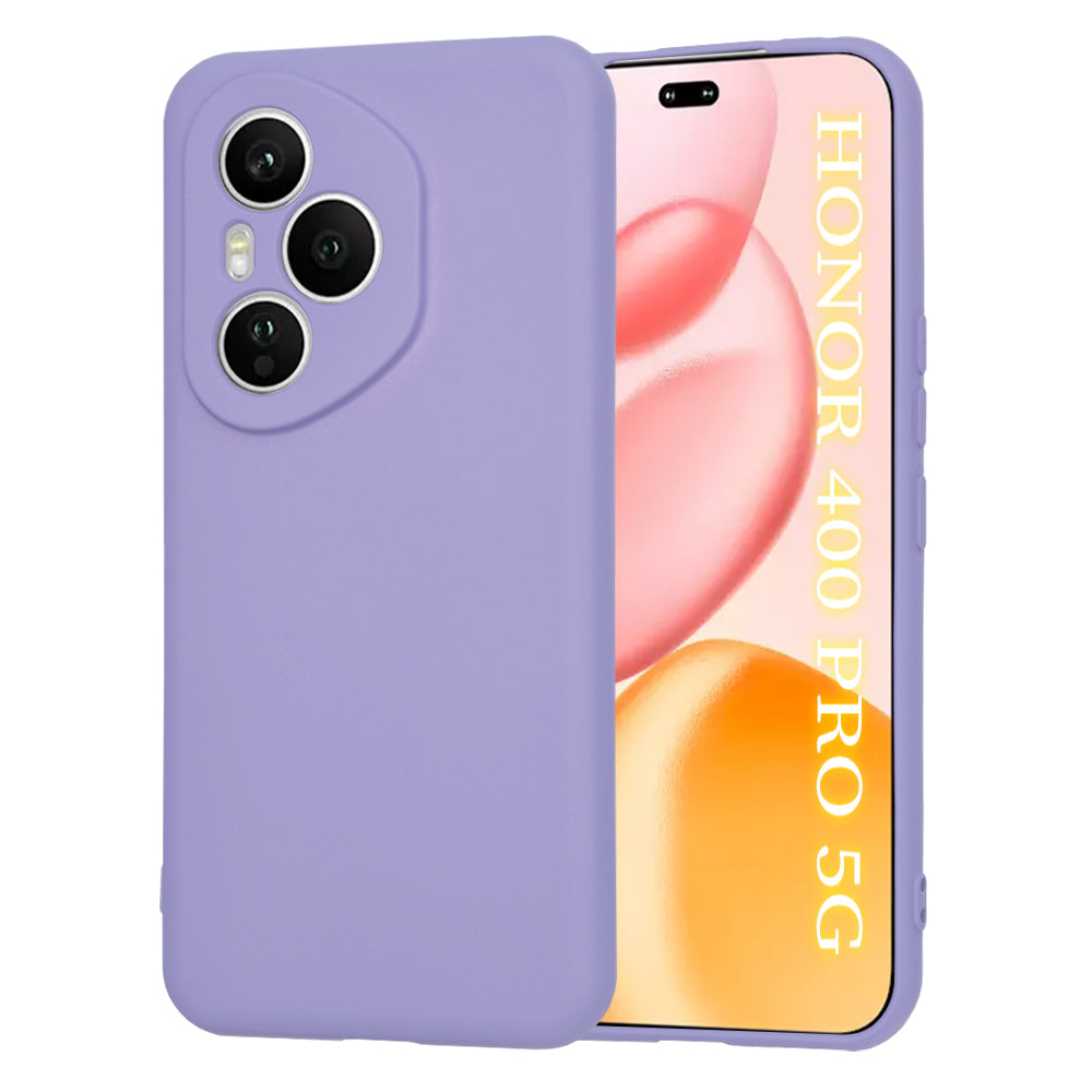 Case for Honor 400 Pro, Techsuit, SoftFlex, Light Purple