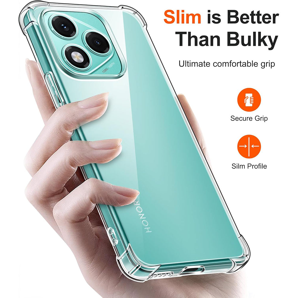 Case for Honor 600 Lite, Techsuit, Shockproof Clear, Transparent