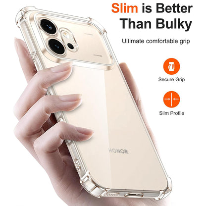Case for Honor 600 Pro, Techsuit, Shockproof Clear, Transparent