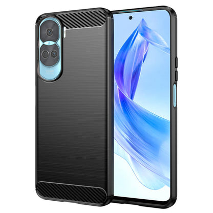 Case for Honor 90 Lite, Techsuit, Carbon, Black