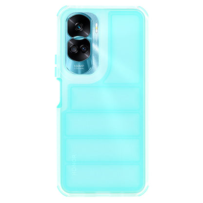 Case for Honor 90 Lite, Techsuit, Wave Shield, Turquoise