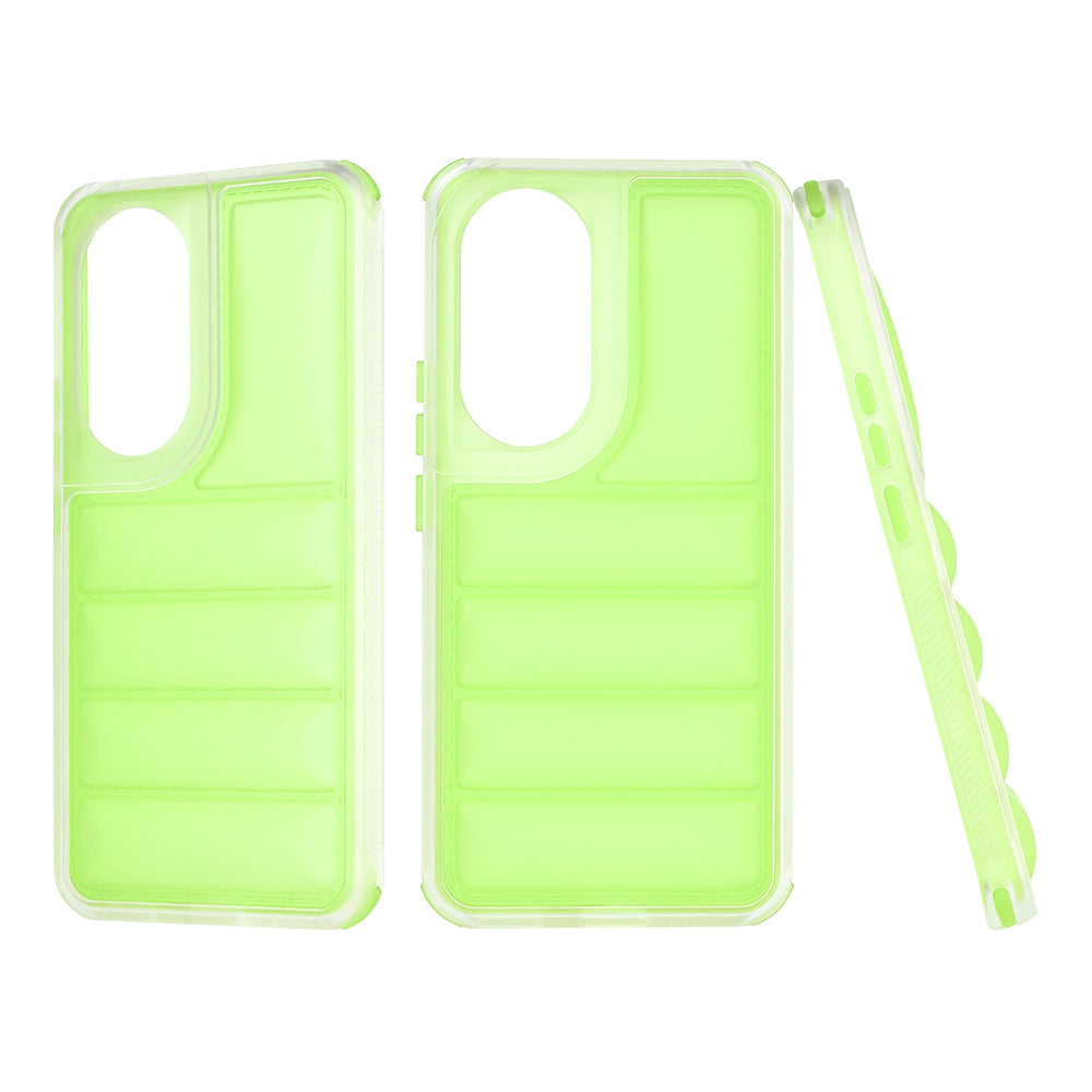 Case for Honor 90, Techsuit, Wave Shield, Green