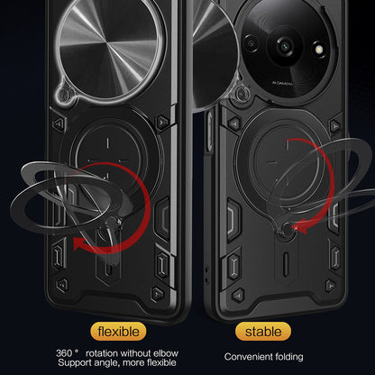 Case for Honor Magic6 Lite, Techsuit, CamGuard Pro, Black