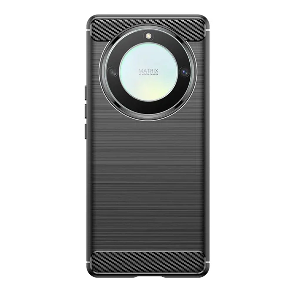 Case for Honor Magic6 Lite, Techsuit, Carbon, Black