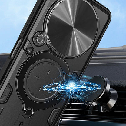 Case for Honor Magic8 Lite, Techsuit, CamGuard Pro, Blue