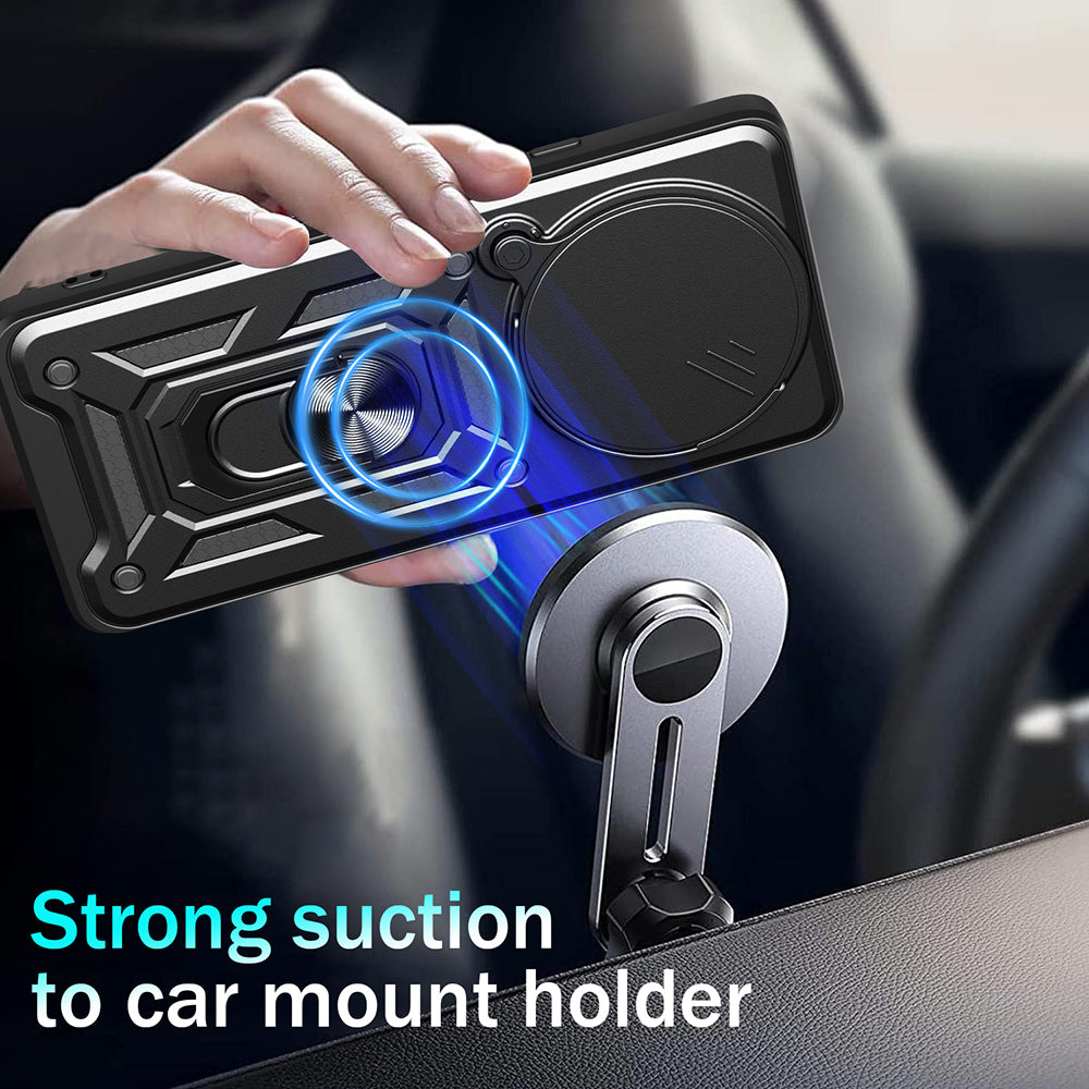 Case for Honor Magic8 Pro, Techsuit, CamShield, Gold