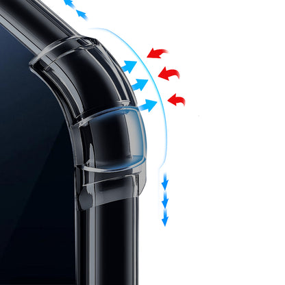 Case for Honor X5c Plus, Techsuit, Shockproof Clear, Smoky