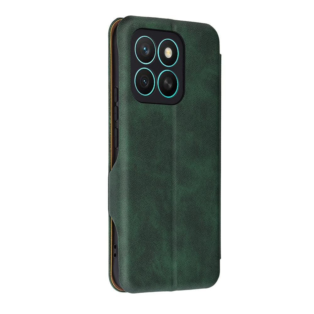 Case for Honor X8c, Techsuit, Safe Wallet Plus, Green