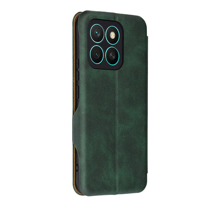 Case for Honor X8c, Techsuit, Safe Wallet Plus, Green