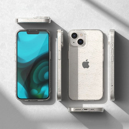 Case for Honor X9a, Techsuit, SparkleSkin, Transparent