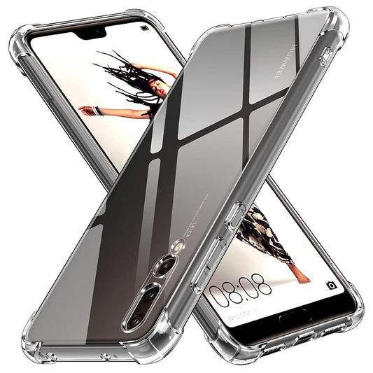 Case for Huawei P20 Pro, Techsuit, Shockproof Clear, Transparent