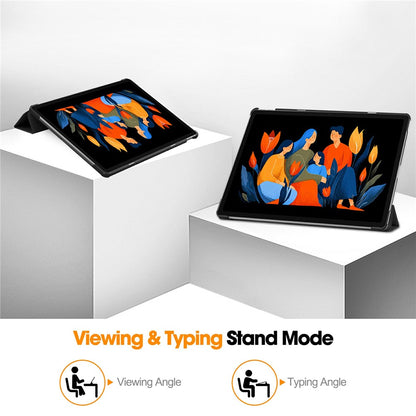 Case for Lenovo Idea Tab Plus, Techsuit, FoldPro Butterfly, Multicolor