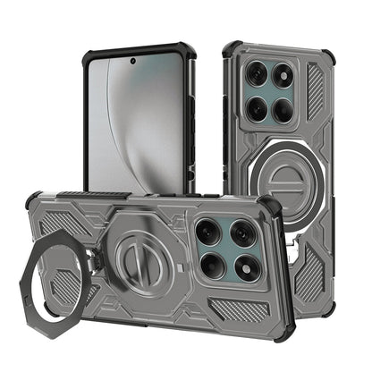 Case for Motorola Edge 60 Pro, Techsuit, Carbon Shield Pro, Smoke