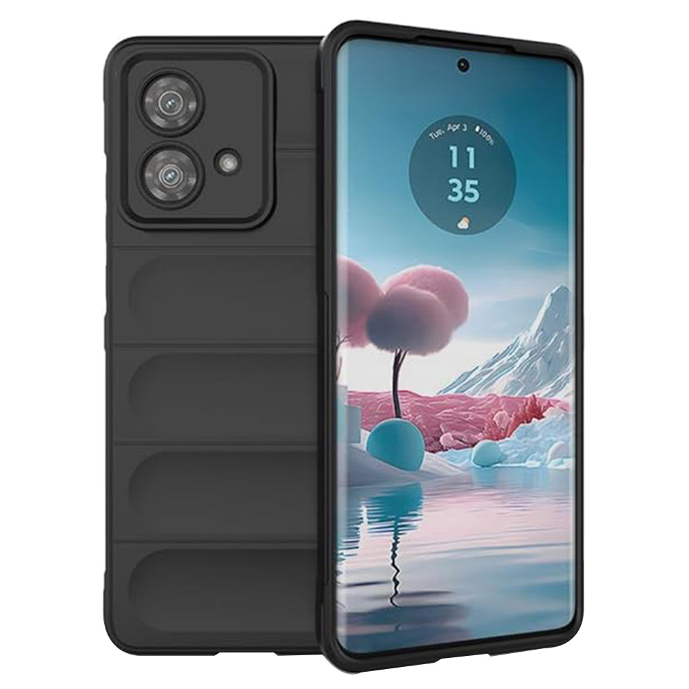 Case for Motorola Edge 40 Neo, Techsuit, Magic Shield, Black