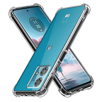 Case for Motorola Edge 40 Neo, Techsuit, Shockproof Clear, Transparent