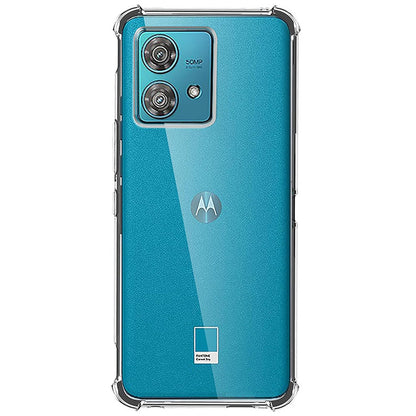 Case for Motorola Edge 40 Neo, Techsuit, Shockproof Clear, Transparent