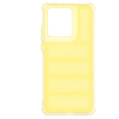 Case for Motorola Edge 40 Neo, Techsuit, Wave Shield, Yellow