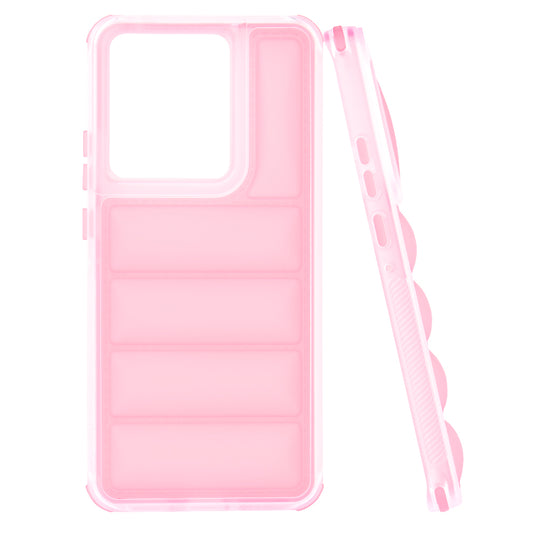 Case for Motorola Edge 50 Pro, Techsuit, Wave Shield, Pink