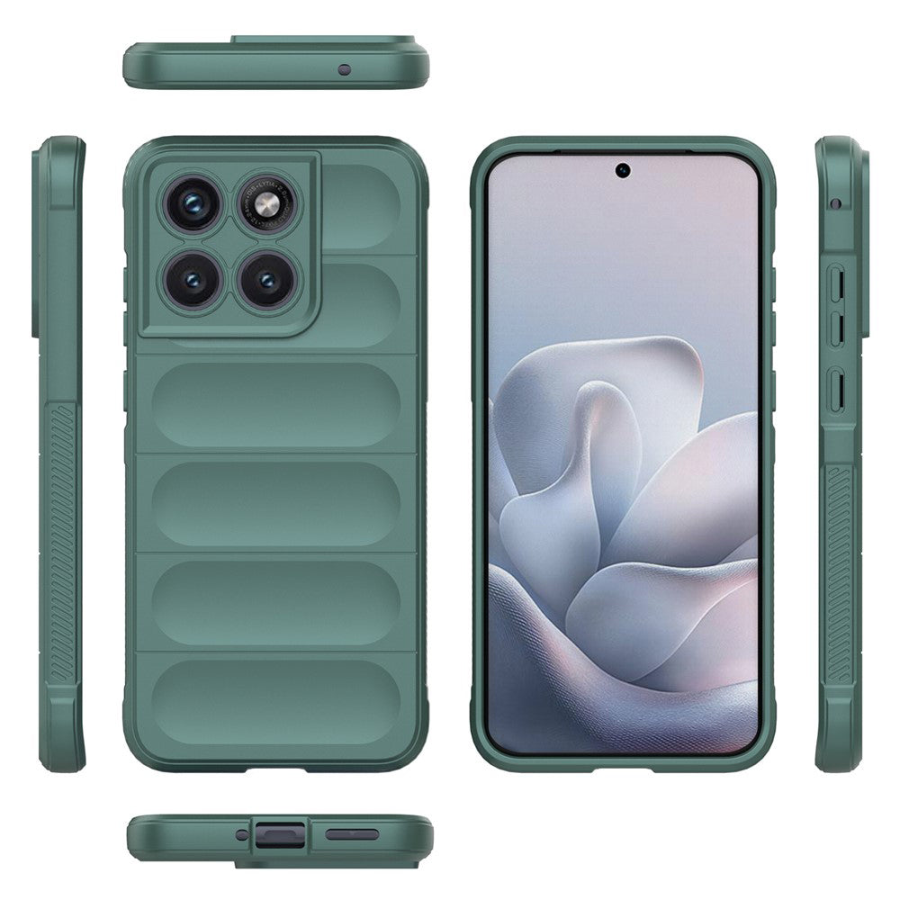 Case for Motorola Edge 70 Fusion, Techsuit, Magic Shield, Green