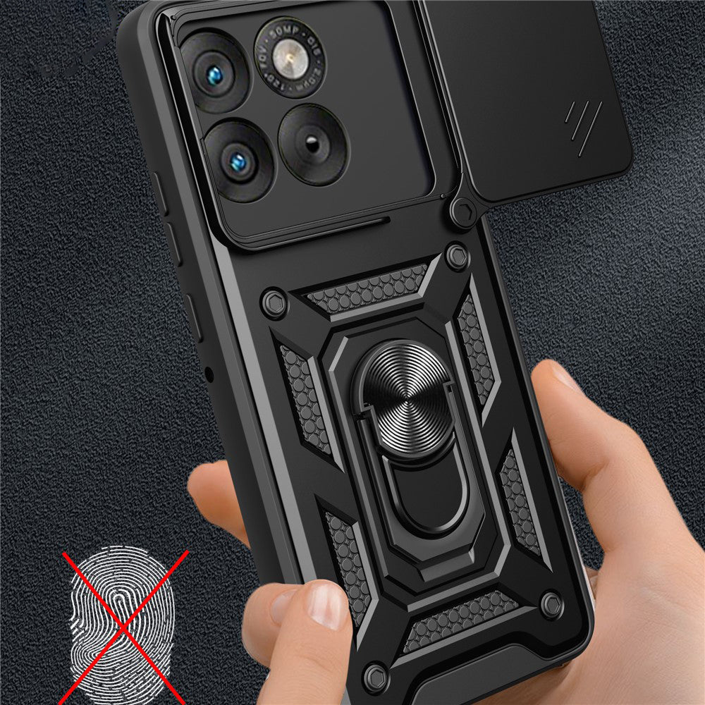 Case for Motorola Edge 70, Techsuit, CamShield, Blue
