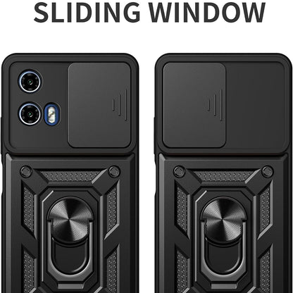 Case for Motorola Moto G15 / G15 Power, Techsuit, CamShield, Black