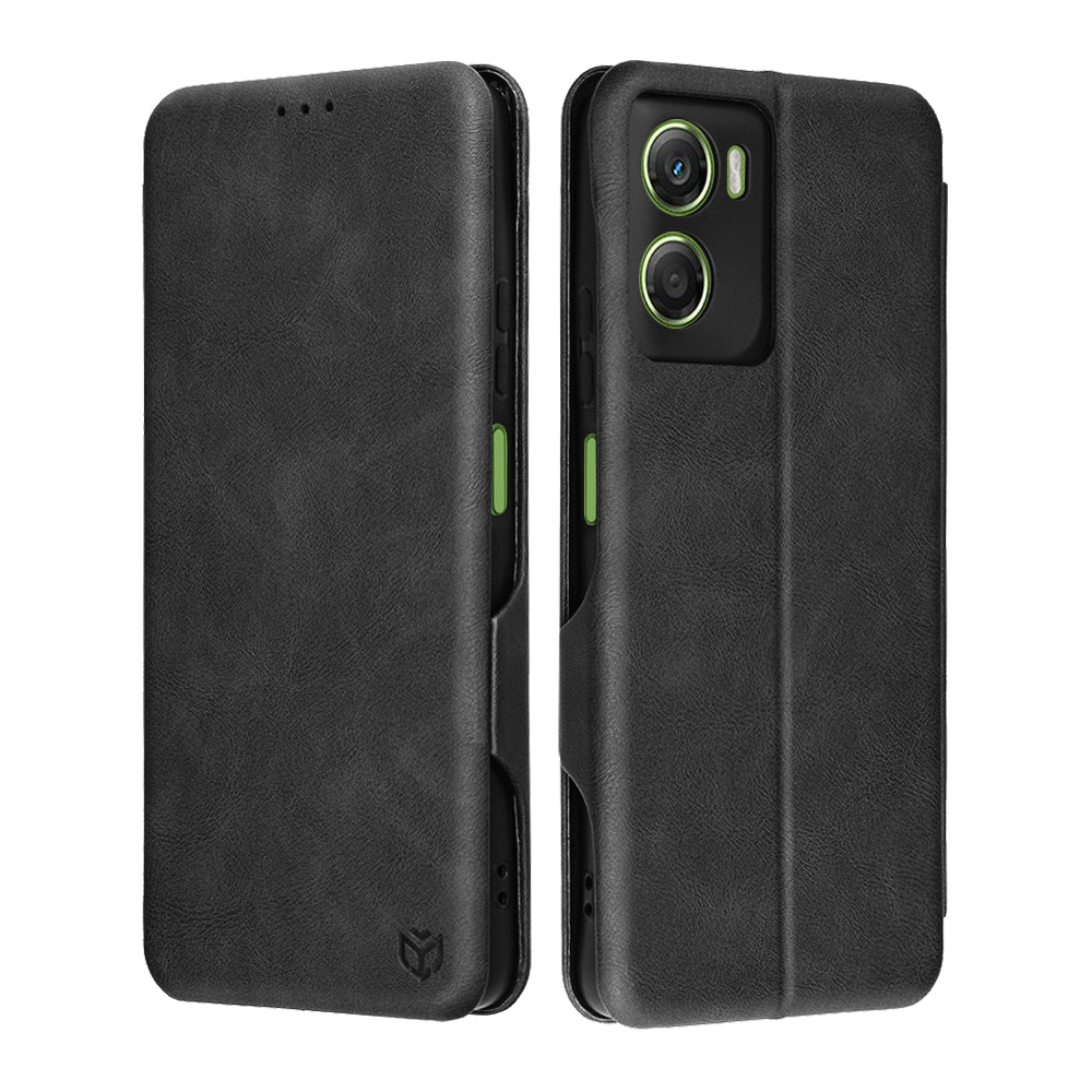 Case for Motorola Moto G06, Techsuit, Safe Wallet Plus, Black