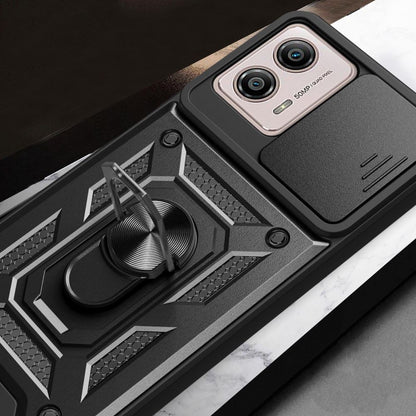 Case for Motorola Moto G13 / G23 / G53, Techsuit, CamShield, Black