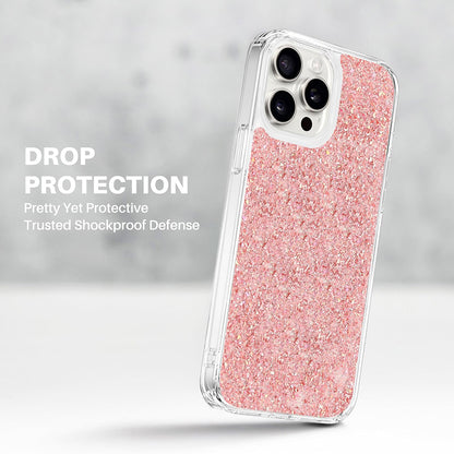 Case for Motorola Moto G14, Techsuit, Sparkly Glitter, Blue