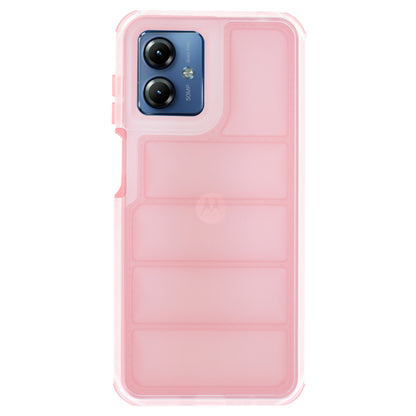 Case for Motorola Moto G14, Techsuit, Wave Shield, Pink