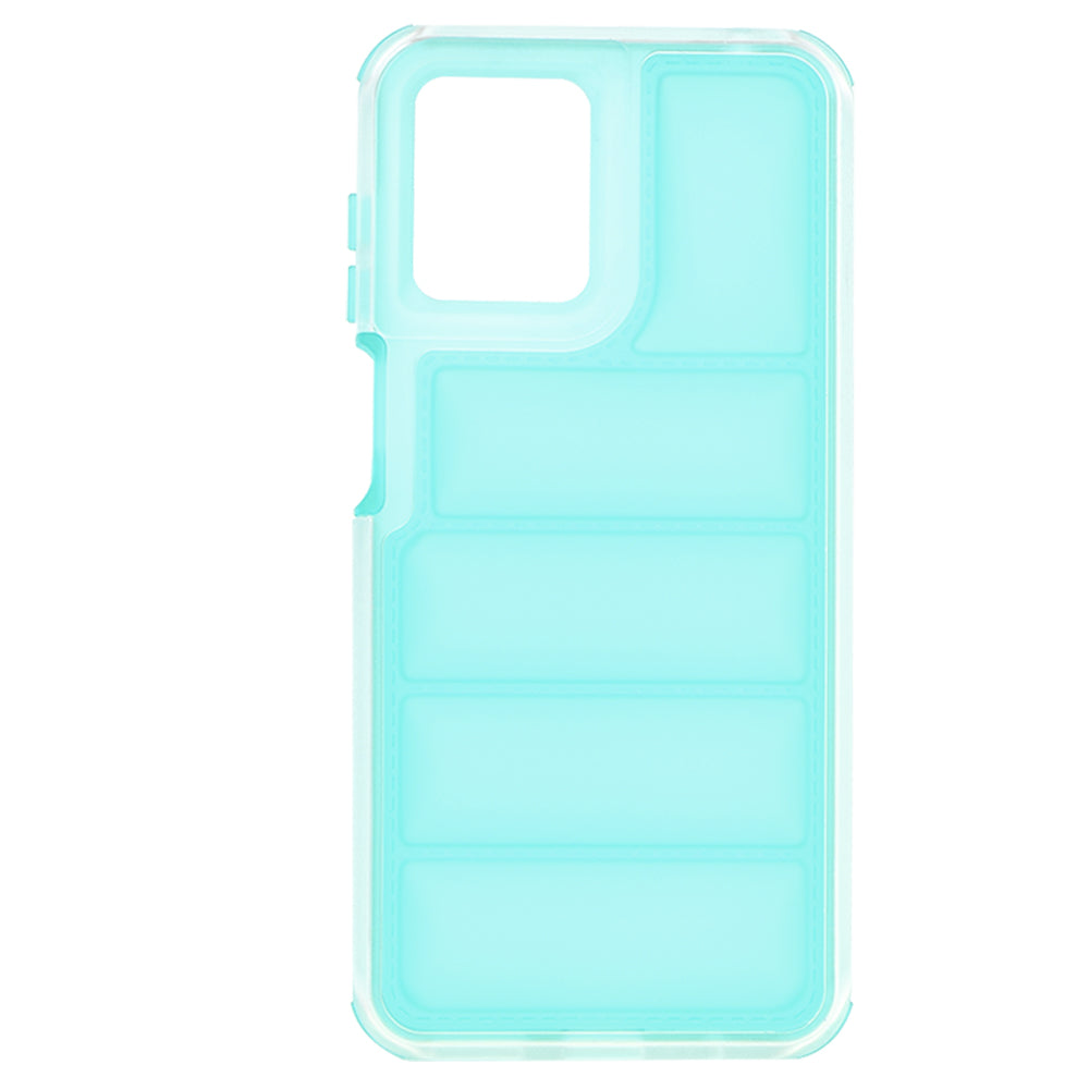 Case for Motorola Moto G14, Techsuit, Wave Shield, Turquoise