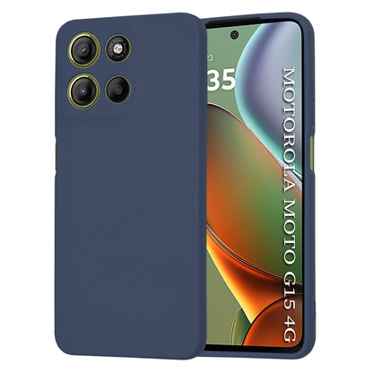 Case for Motorola Moto G15 / G15 Power, Techsuit, SoftFlex, Navy Blue