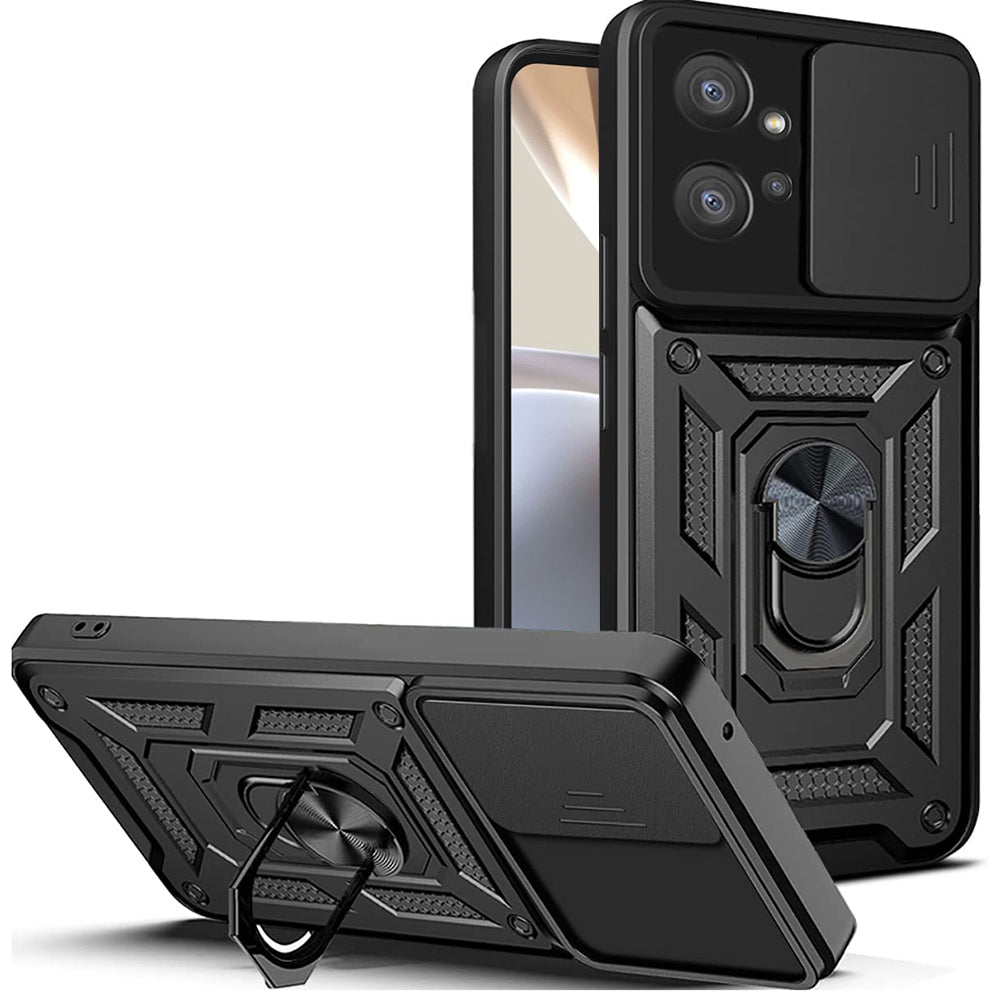 Case for Motorola Moto G32, Techsuit, CamShield, Black