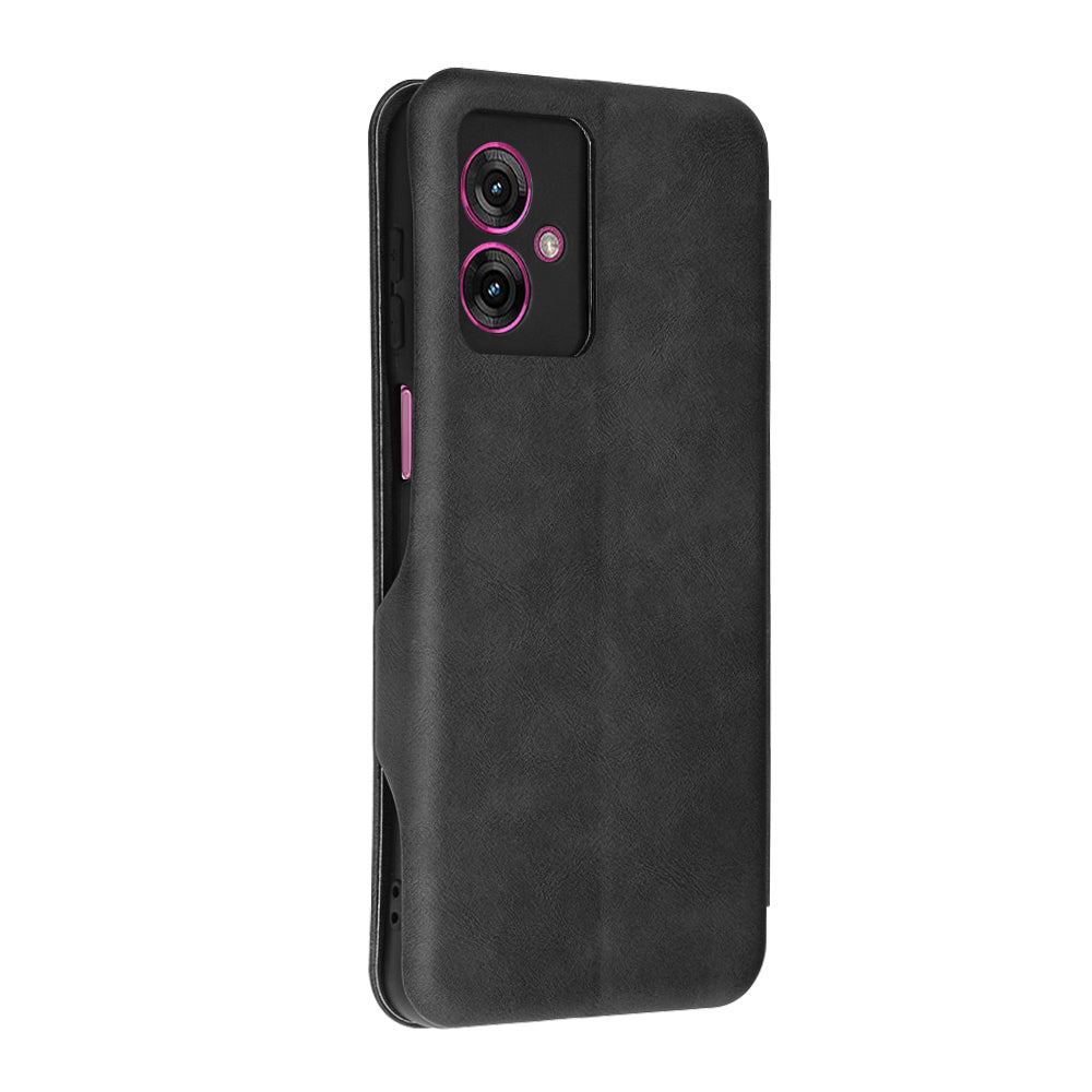Case for Motorola Moto G55, Techsuit, Safe Wallet Plus, Black