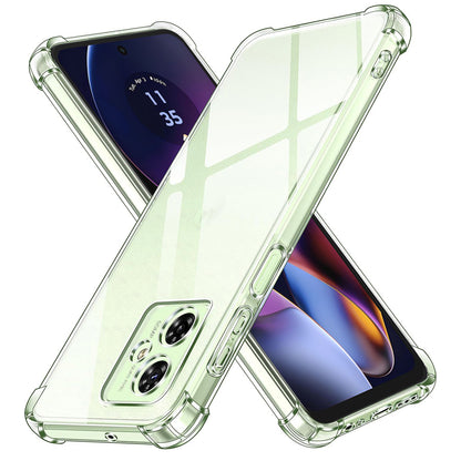 Case for Motorola Moto G64 / G54 Power Edition, Techsuit, Shockproof Clear, Transparent
