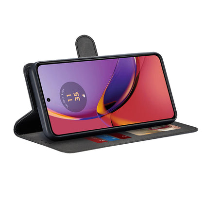Case for Motorola Moto G84, Techsuit, Diary Book, Black